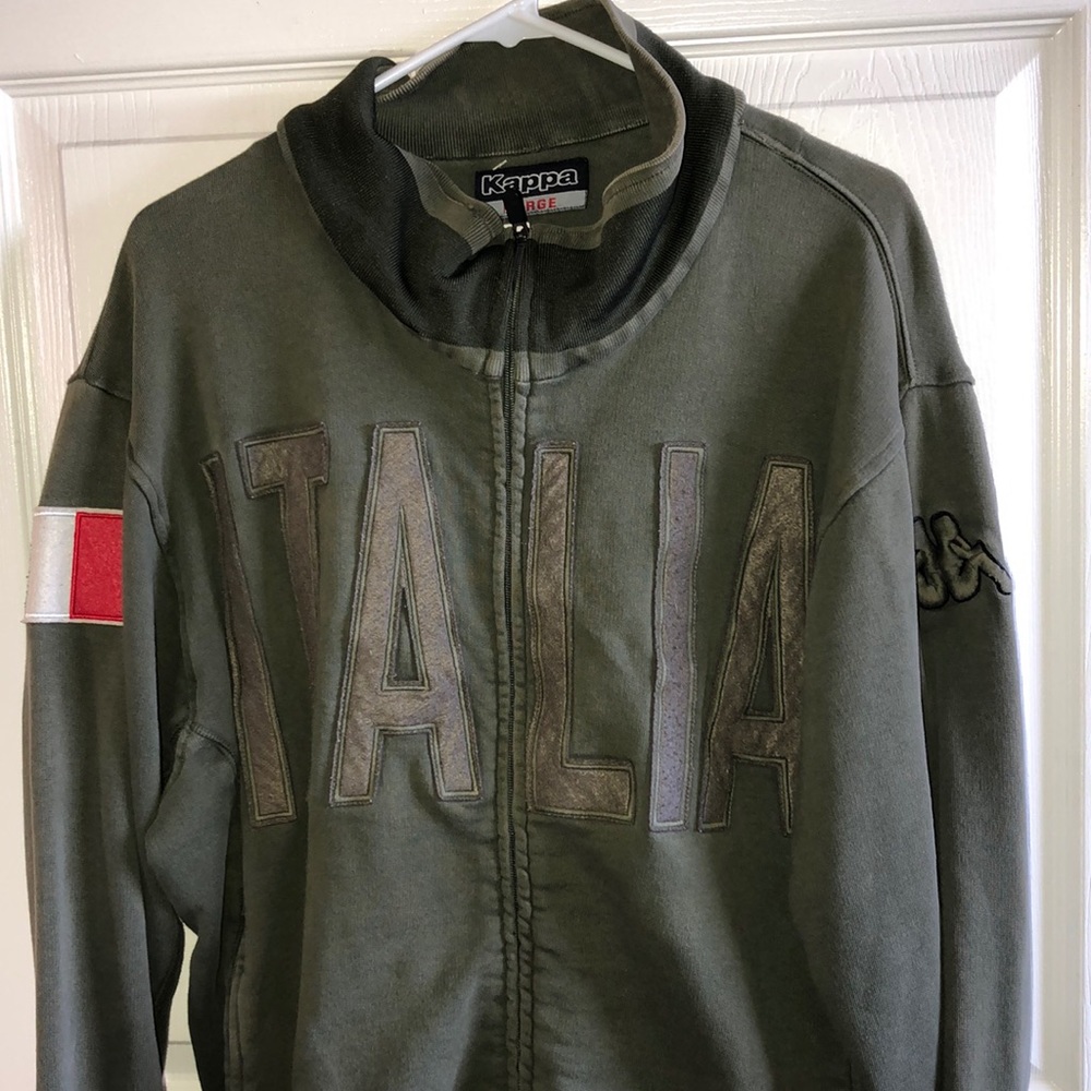 KAPPA italia green zip up